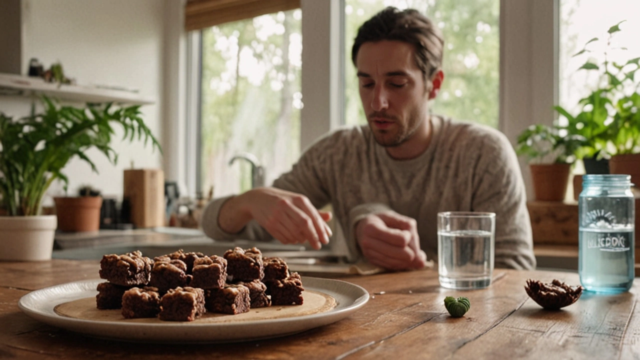 Soforthilfe bei Übelkeit durch Edibles