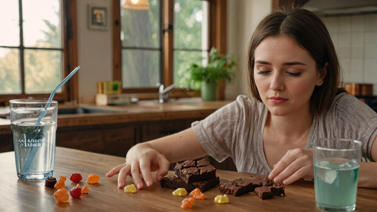 Soforthilfe bei Übelkeit durch Edibles