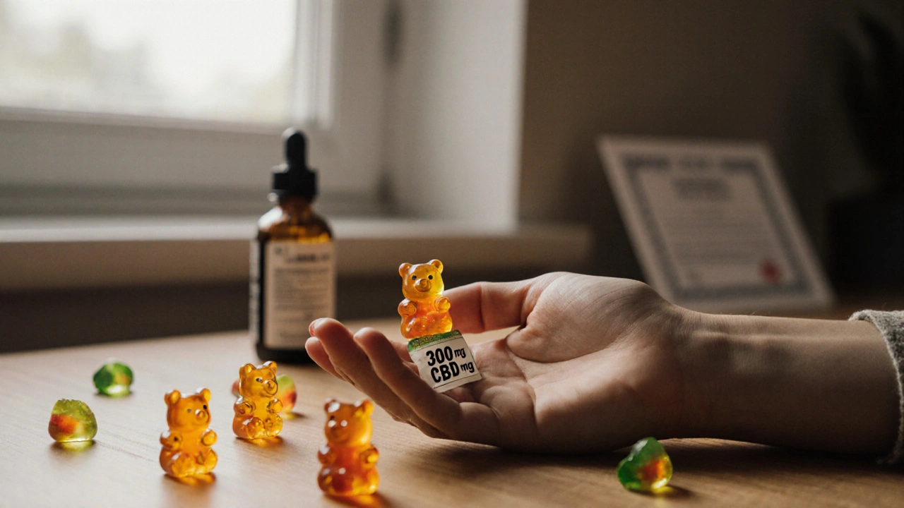 Ist eine CBD-Gummibonbon mit 300 mg eine hohe Dosis?