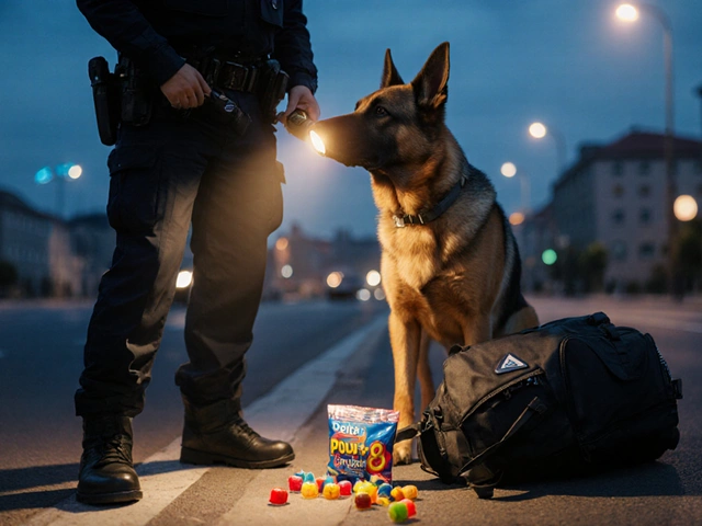 Polizeihunde und Delta‑8‑Gummies: Können sie den Drogengeruch erkennen?