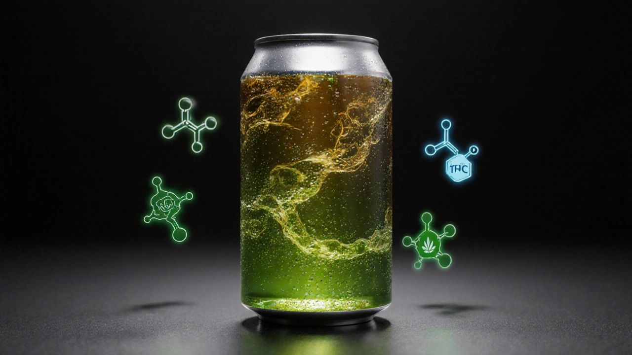 Was bewirkt ein Cannabis‑Energydrink im Körper?