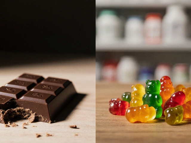 Sind Schokoladen-Edibles anders als Gummibärchen?