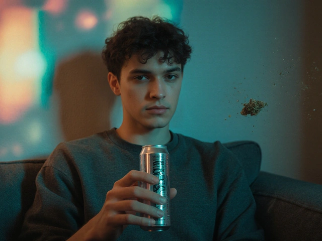 Wie erkennst du, dass du leicht high bist? Signs bei Cannabis-Energy-Drinks