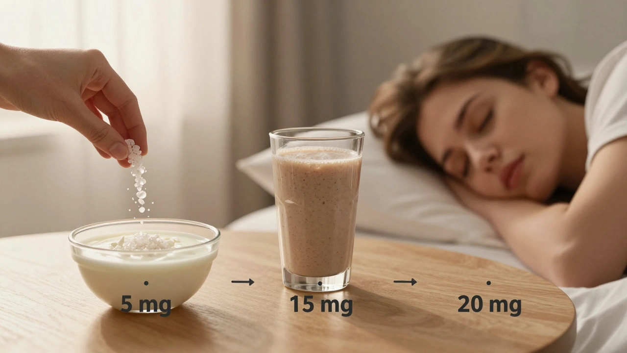 Tägliche CBD-Einnahme: unter der Zunge, im Smoothie, vor dem Schlafen.