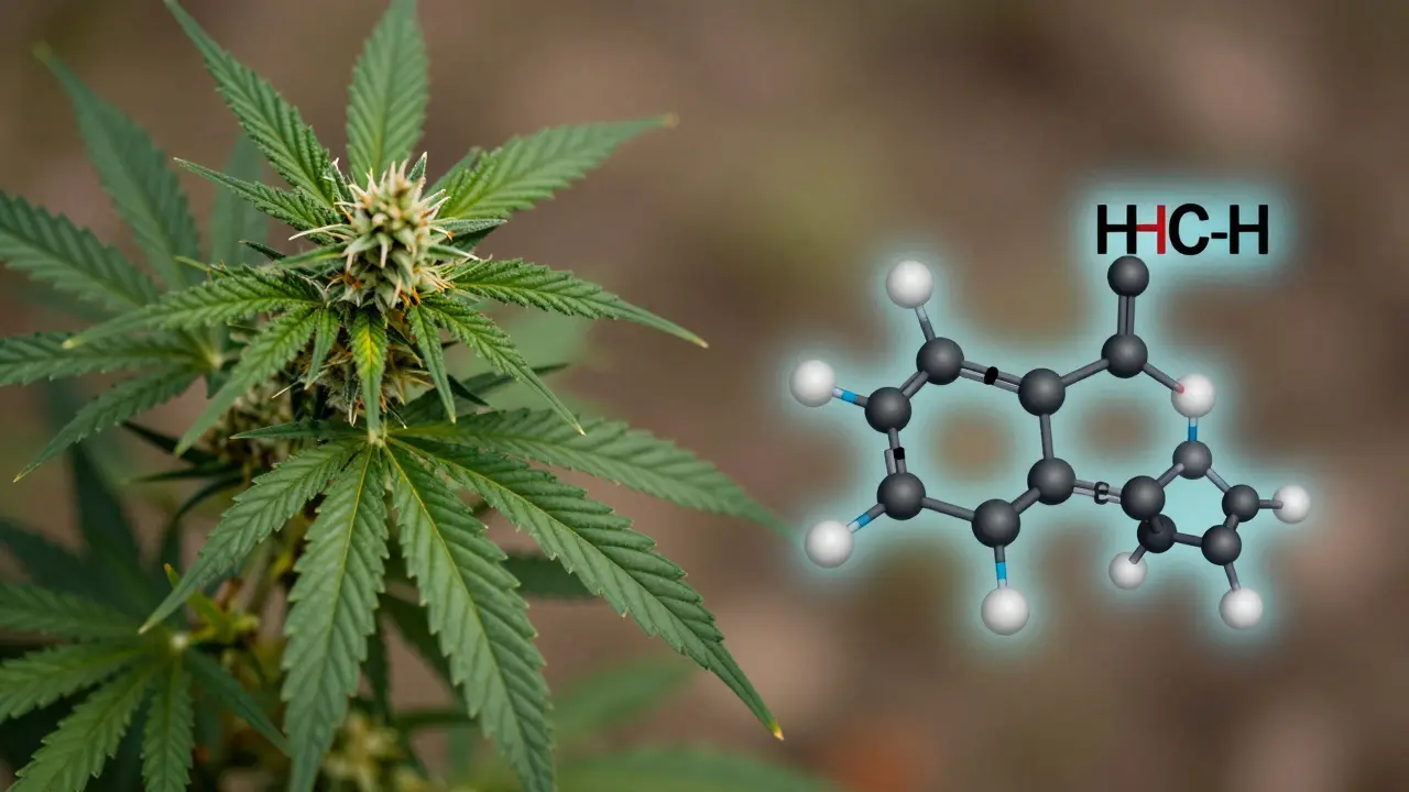 Was ist HHC-O im Vergleich zu Delta-9-THC?