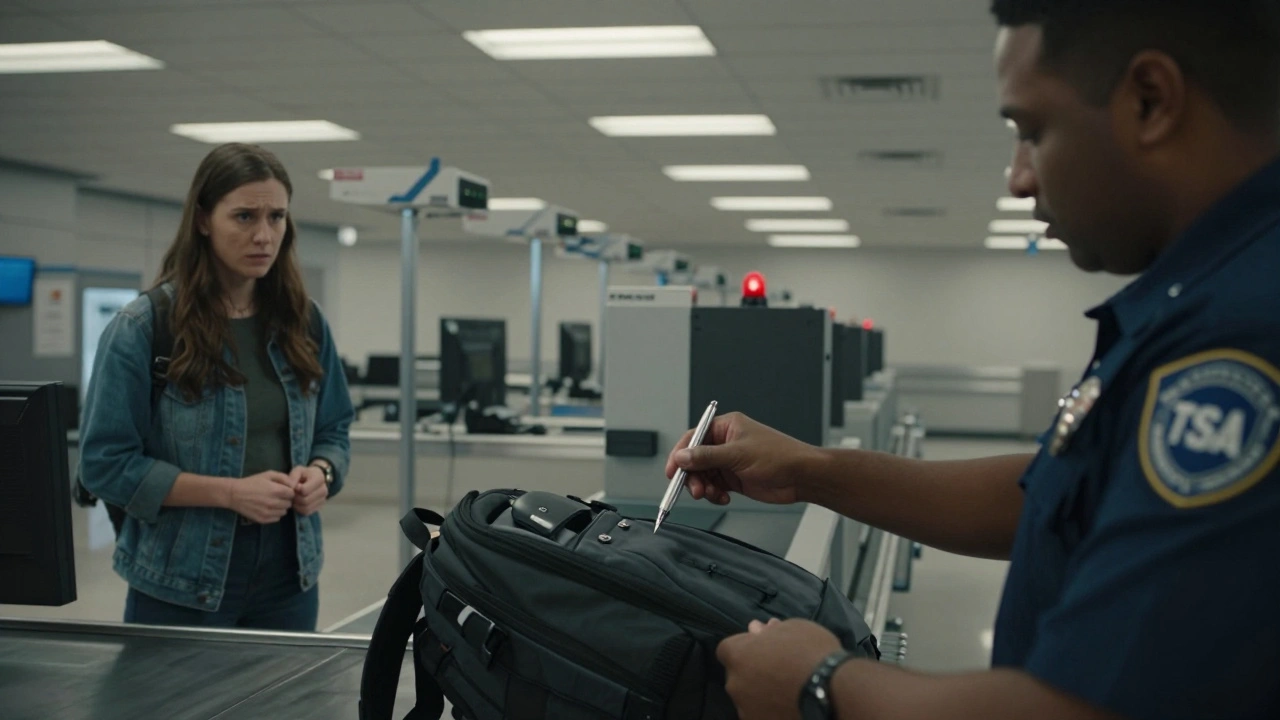 Was passiert, wenn die TSA einen Dab-Pen in Ihrem Gepäck findet?