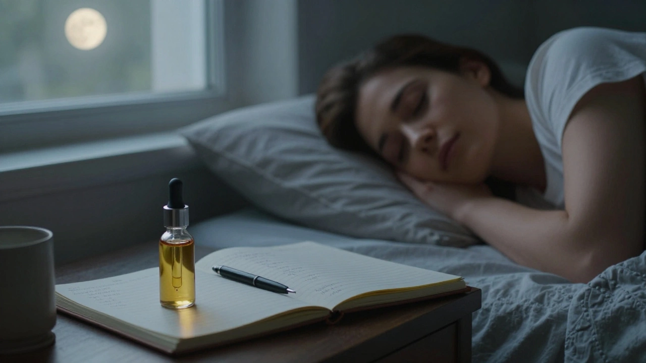 Wie schnell wirkt CBD beim Einschlafen?