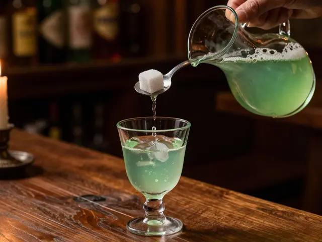 Wie wird Absinth am besten serviert?