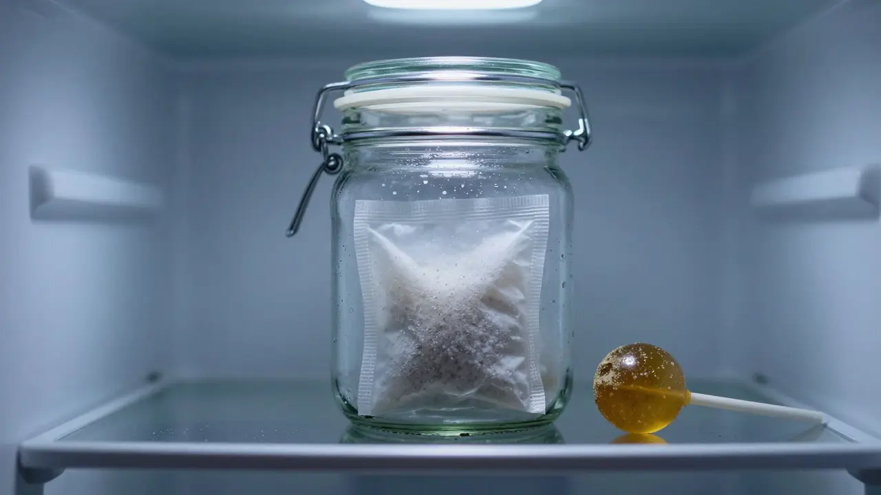 Wie lange halten geöffnete Cannabis-Lutschbonbons?