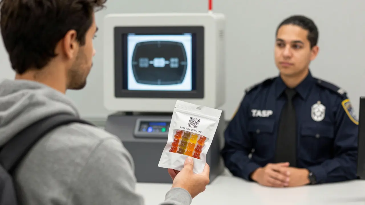 Wird die TSA meine CBD-Gummibonbons erlauben?