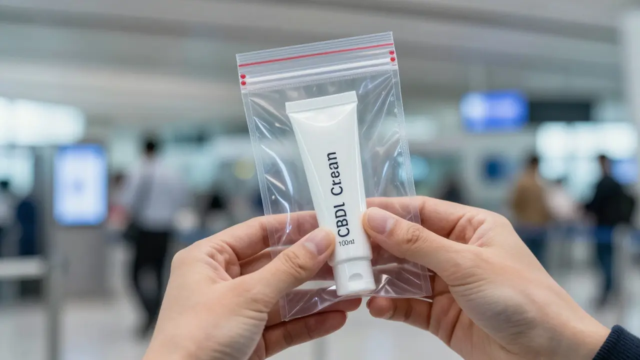 CBD-Creme im Flugzeug: Was die TSA und EU-Regeln wirklich sagen (2026)