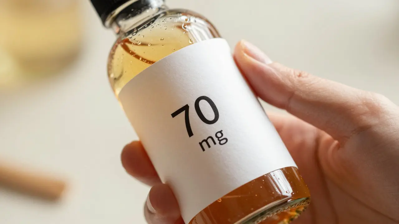 Ist 70 mg CBD viel? Dosierung für Cannabis-Getränke erklärt