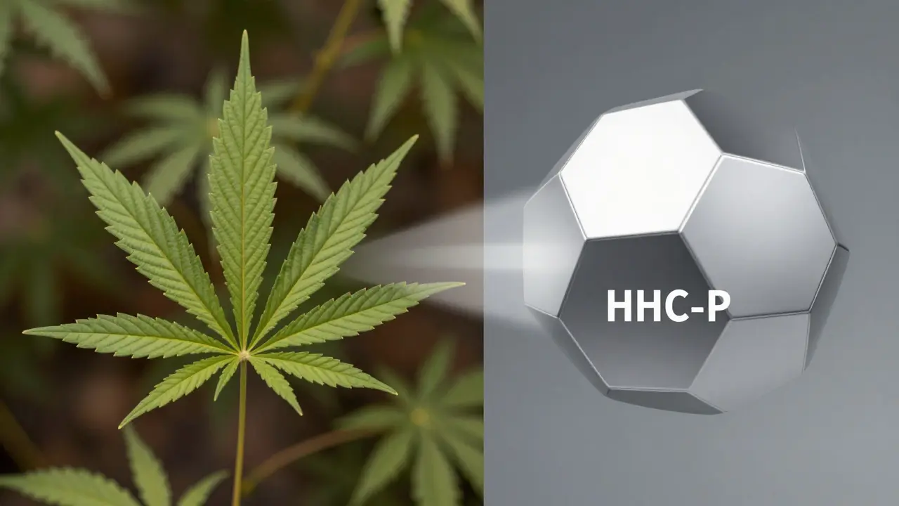 Vergleich zwischen organischem THCP und synthetischem HHC-P
