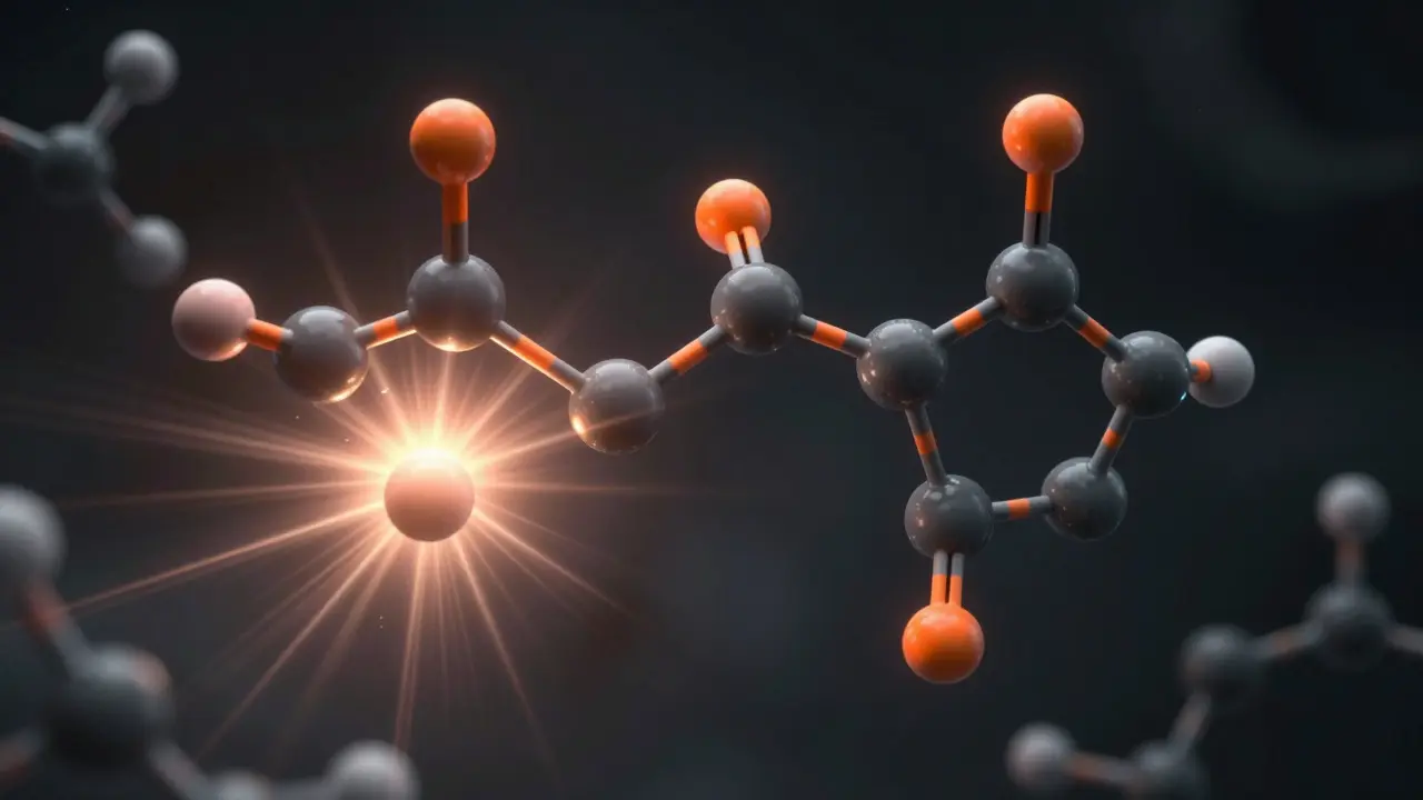 Das starke THCP-Molekül bindet intensiv an den Gehirnrezeptor